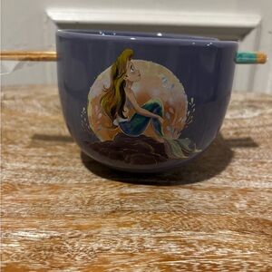 Disney Little Mermaid Ramen bowl